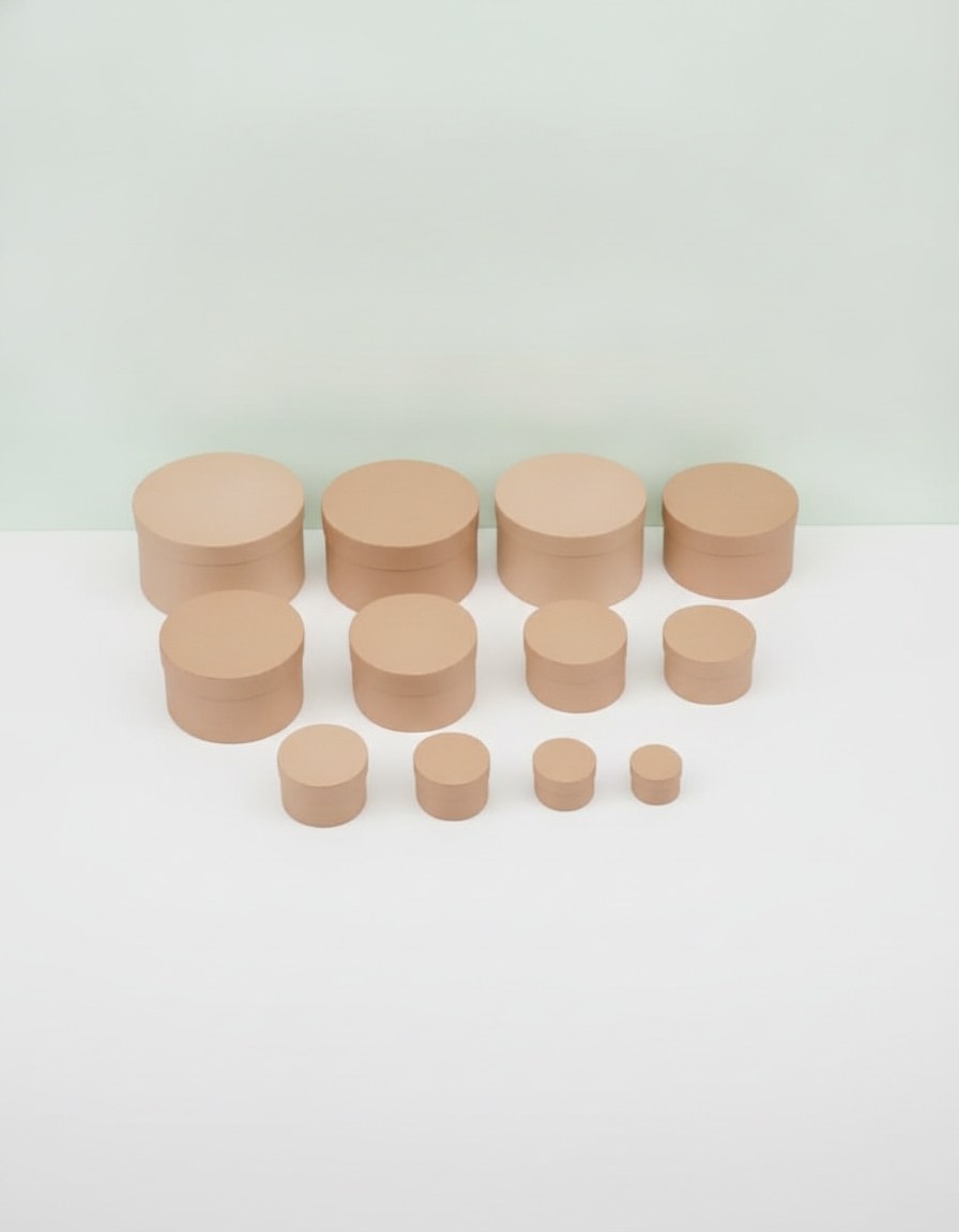 Pappdosen-Set 12-tl. 40-150mm - Kidis Art