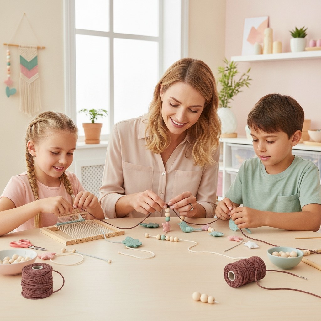 Paracord 2x4mm, 5m braun - Kidis Art
