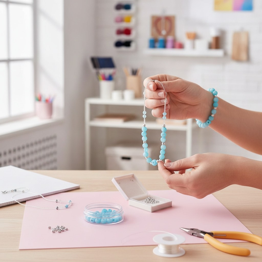 Perle 6mm Polaris matt 20St aqua - Kidis Art