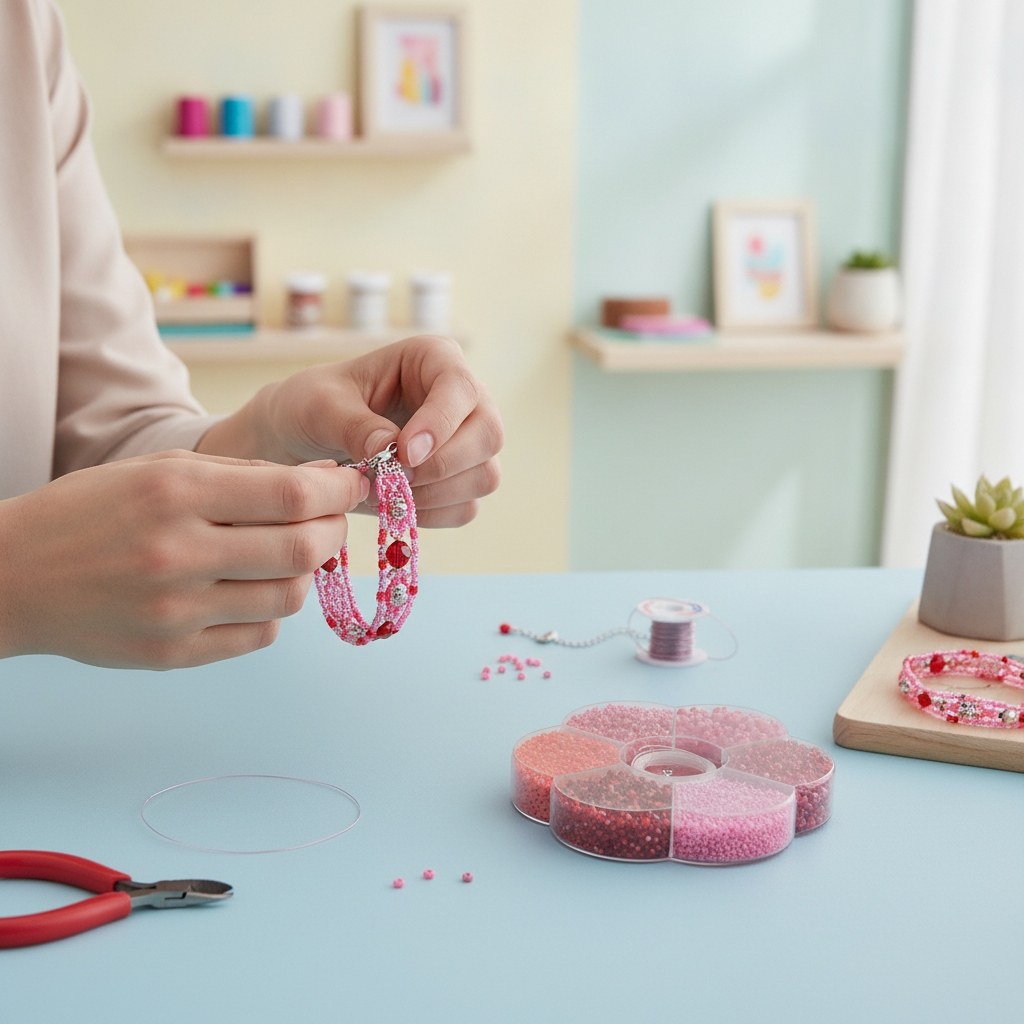 Perlenmix rot - Kidis Art