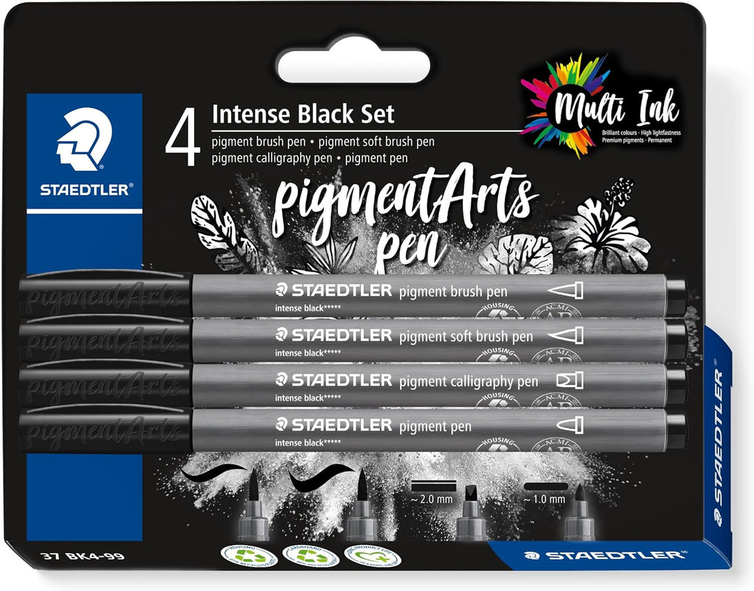pigment arts pen 37 intensiv schwarz - Kidis Art