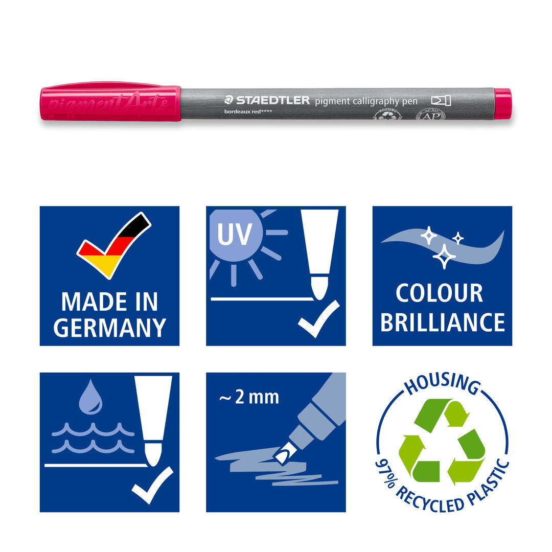 pigment calligraphy 375 hellschwarz - Kidis Art