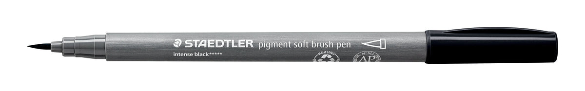 pigment soft brush 372 intensiv schwarz - Kidis Art
