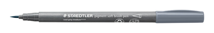 pigment soft brush 372 kaltgrau medium - Kidis Art