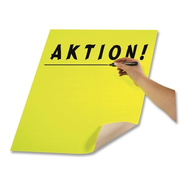 Plakatkarton leucht zitronengelb1Bg 46x68 - Kidis Art