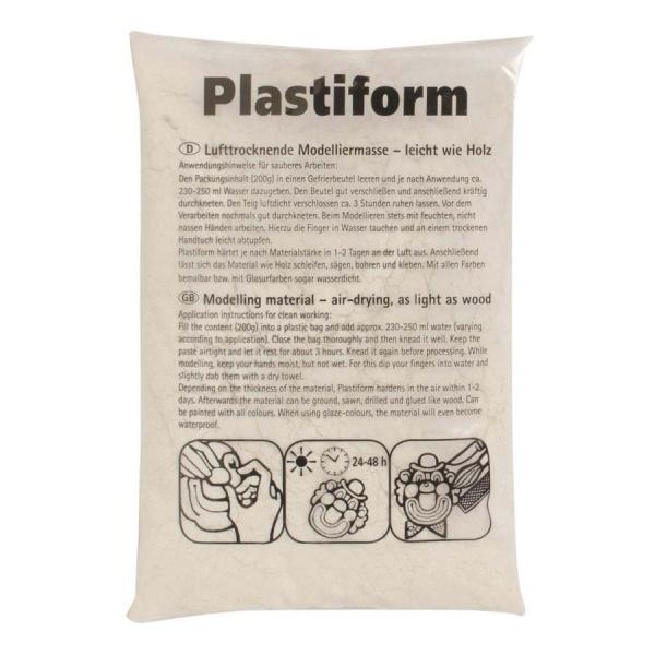 Plastiform elfenbein 200g in Poly Beutel - Kidis Art