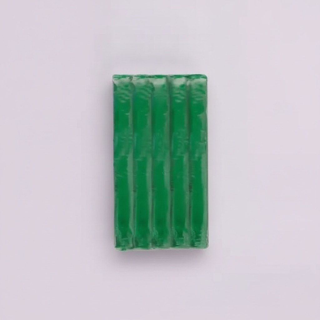 Plastilin 250g dunkelgrün - Kidis Art