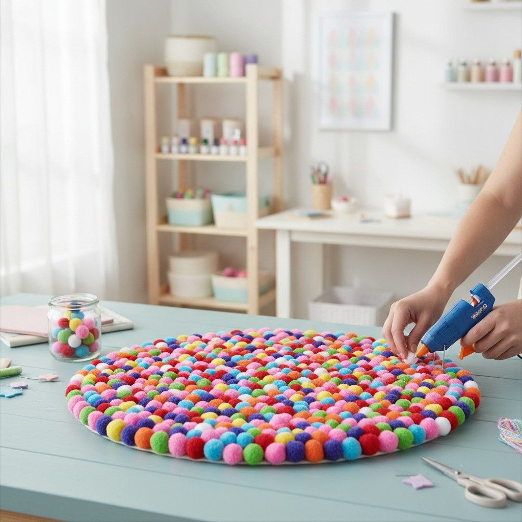 Pompons-Mix, bunt, 2,5cm 30St - Kidis Art