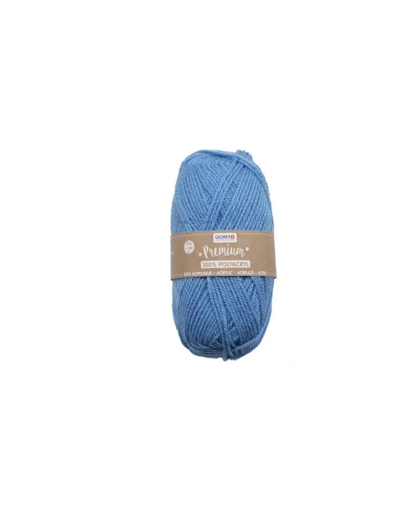 Premium 100% Acryl, 50g, blau - Kidis Art