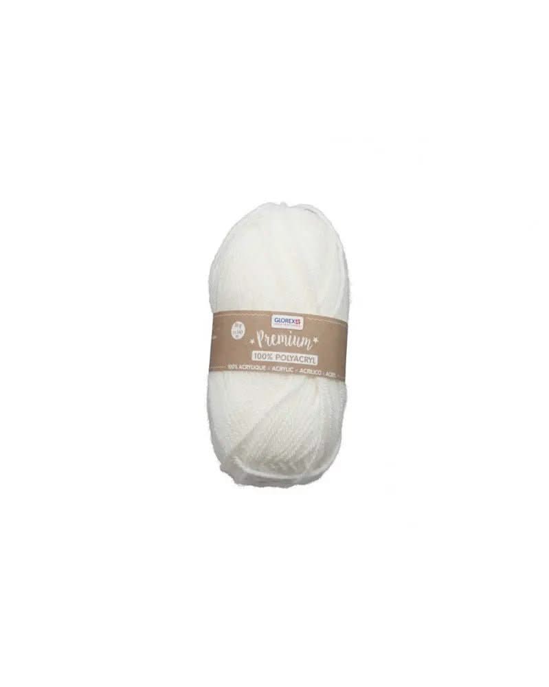 Premium 100% Acryl, 50g, natur - Kidis Art