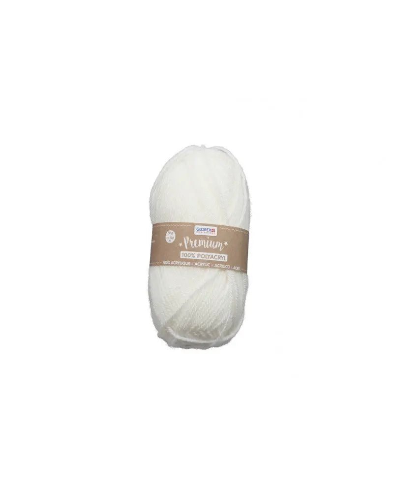 Premium 100% Acryl, 50g, natur - Kidis Art