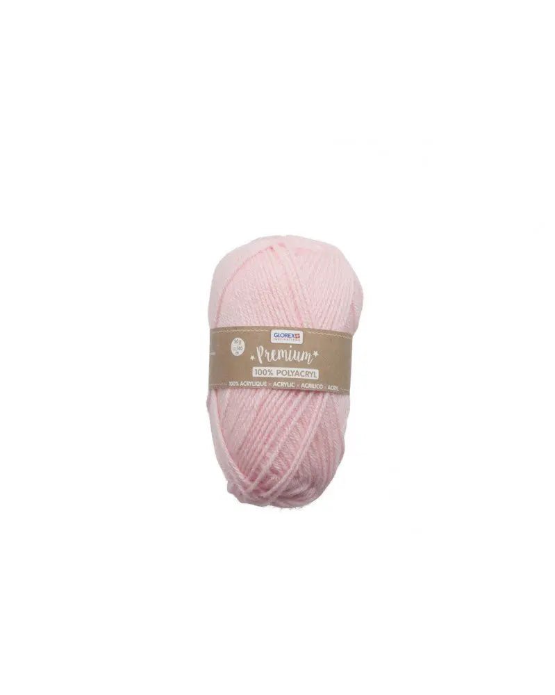 Premium 100% Acryl, 50g, rosa - Kidis Art