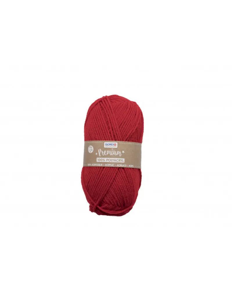 Premium 100% Acryl, 50g, rot - Kidis Art
