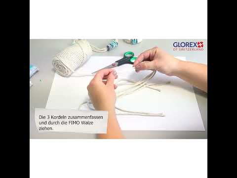 Kit de bricolage pendentif en macramé style bohème