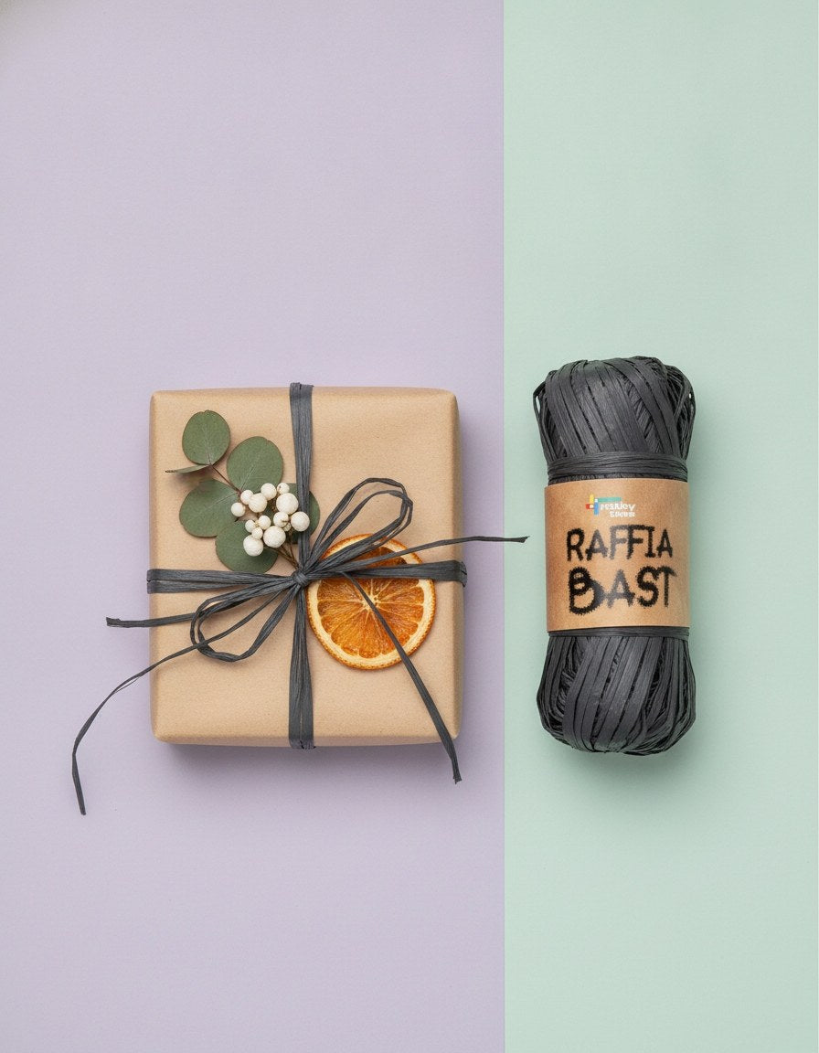 Raffia-Bast 50g zimt - Kidis Art