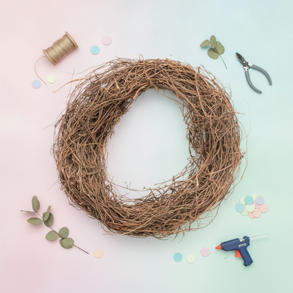 Rebkranz fein natur 15cm