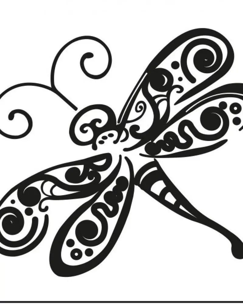 Reliefeinlage 1St Schmetterling 50x50mm - Kidis Art