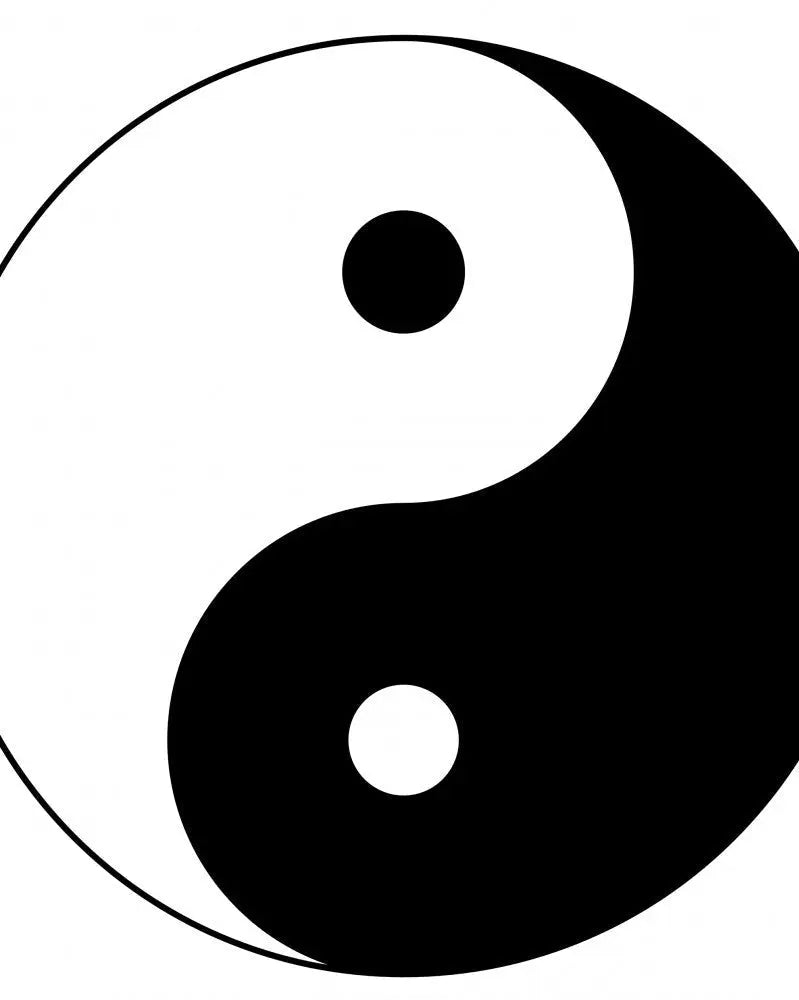 Reliefeinlage 2St Yin Yang - Kidis Art