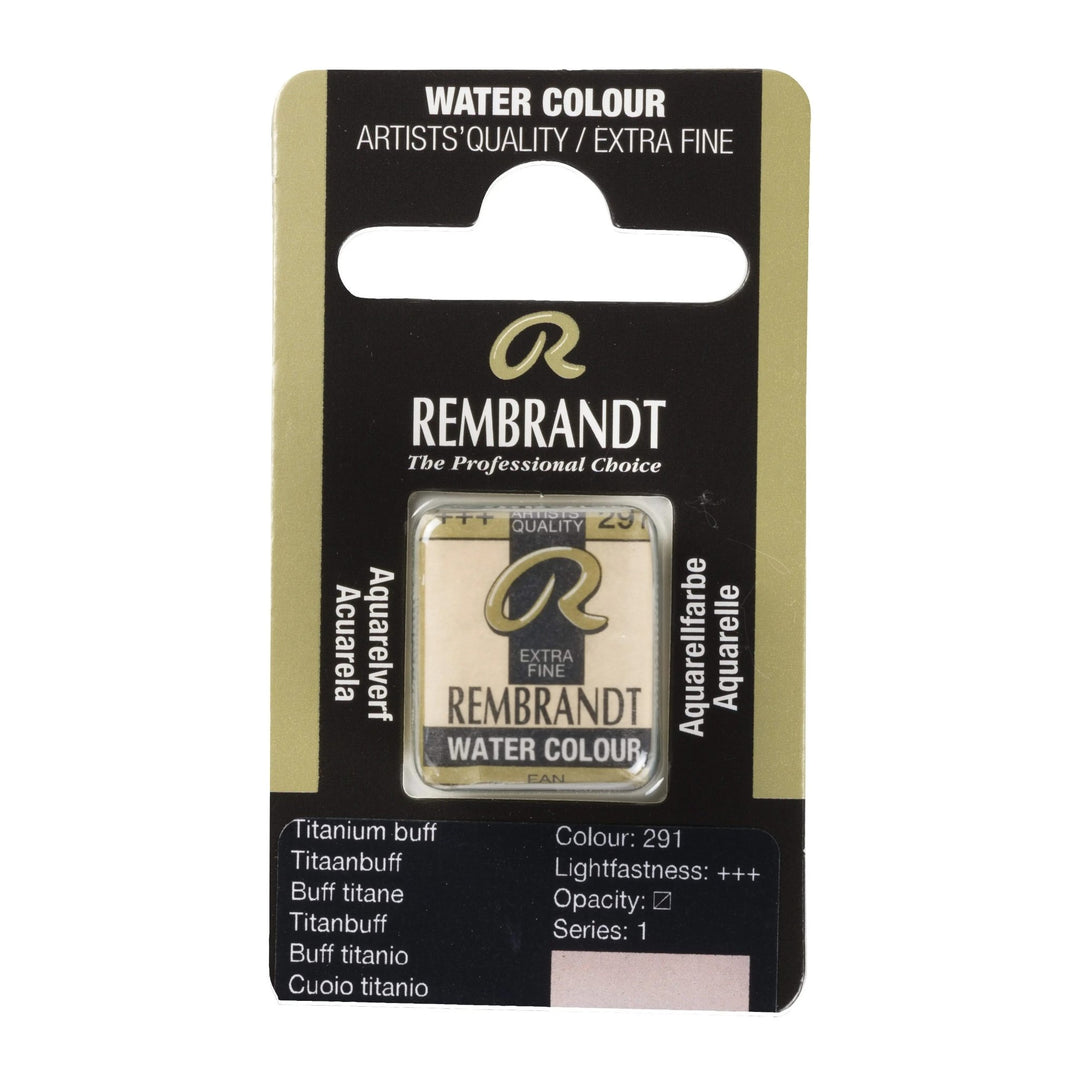 Rembrandt Aquarellfarbe Näpfchen Titanbuff 291 - Kidis Art