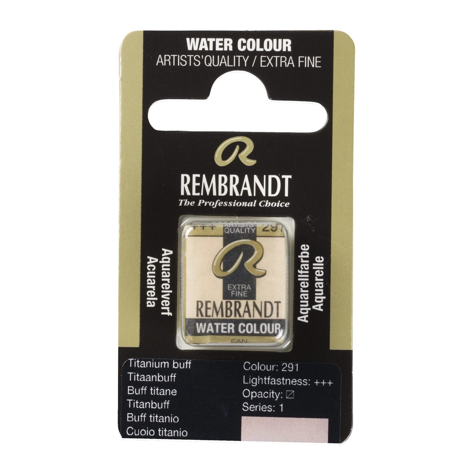 Rembrandt Aquarellfarbe Näpfchen Titanbuff 291 - Kidis Art