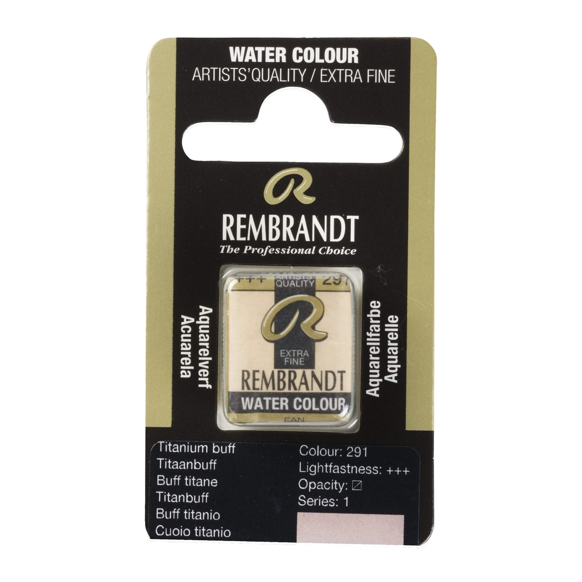 Rembrandt Aquarellfarbe Näpfchen Titanbuff 291 - Kidis Art