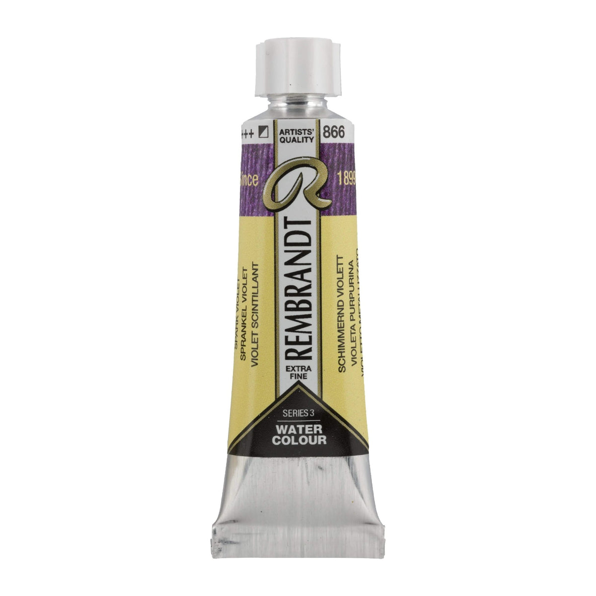 Rembrandt Aquarellfarbe Tube 10 ml Schimmernd Violett 866 - Kidis Art