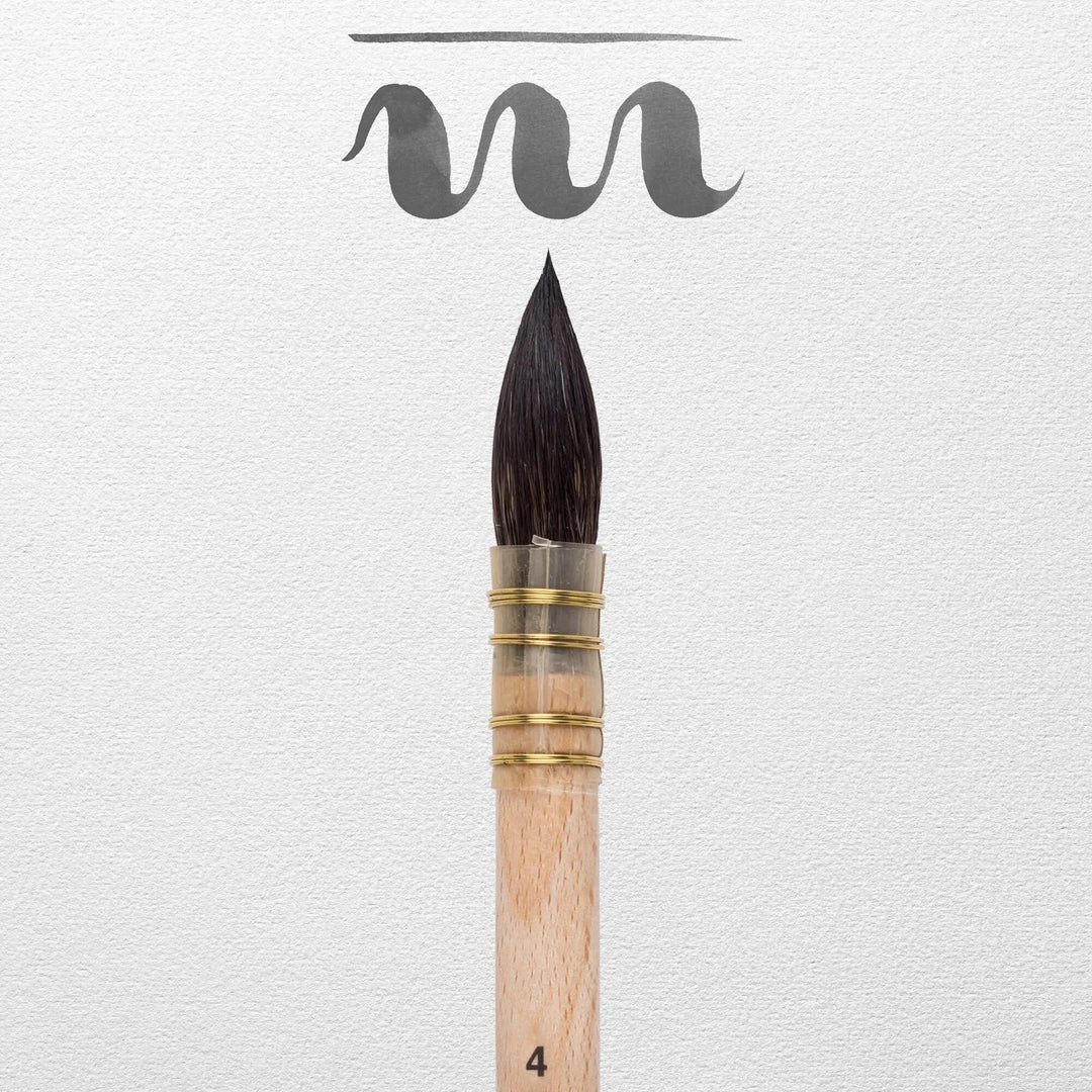 Rembrandt Aquarellpinsel Serie 135 Nr. 4 - Kidis Art