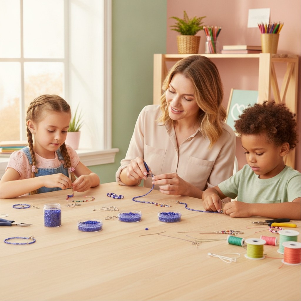 Rocailles 2,6mm Silbereinzug - Kidis Art