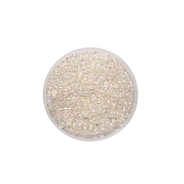 Rocailles 2,6mm Rainbow kristall 17g - Kidis Art