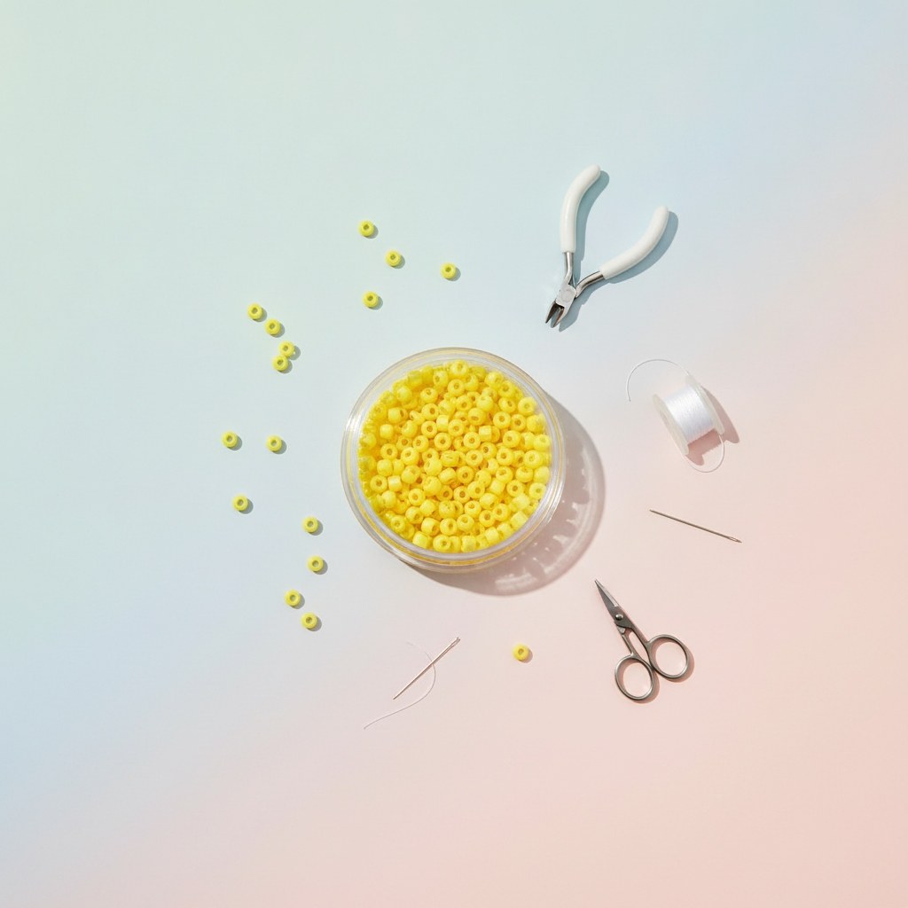 Rocailles 4,5mm Silbereinzug - Kidis Art