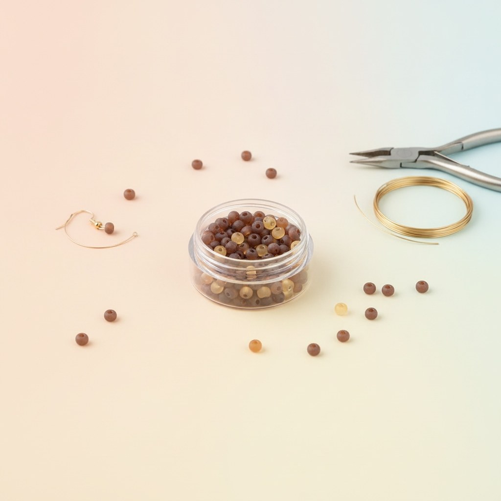 Rocailles Mix 4,5mm matt - Kidis Art