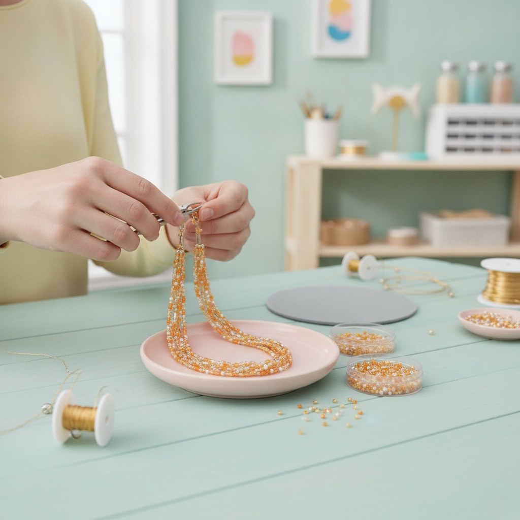 Rocailles Mix beige - Kidis Art