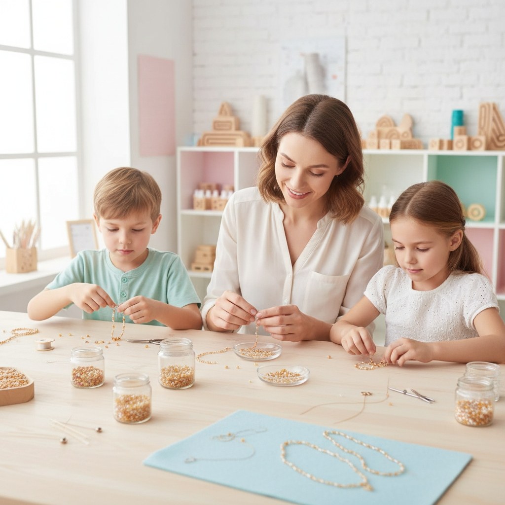 Rocailles Mix beige - Kidis Art