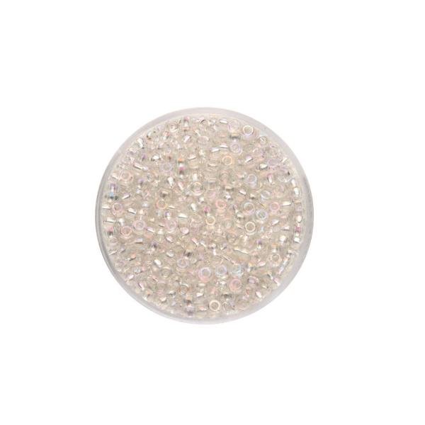 Rocailles Rainbow kristall 2,6mm 17gr - Kidis Art