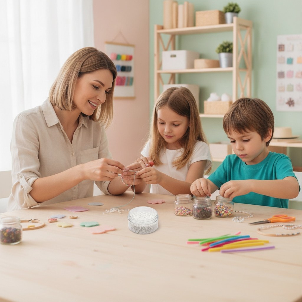 Rocailles satt weiss - Kidis Art