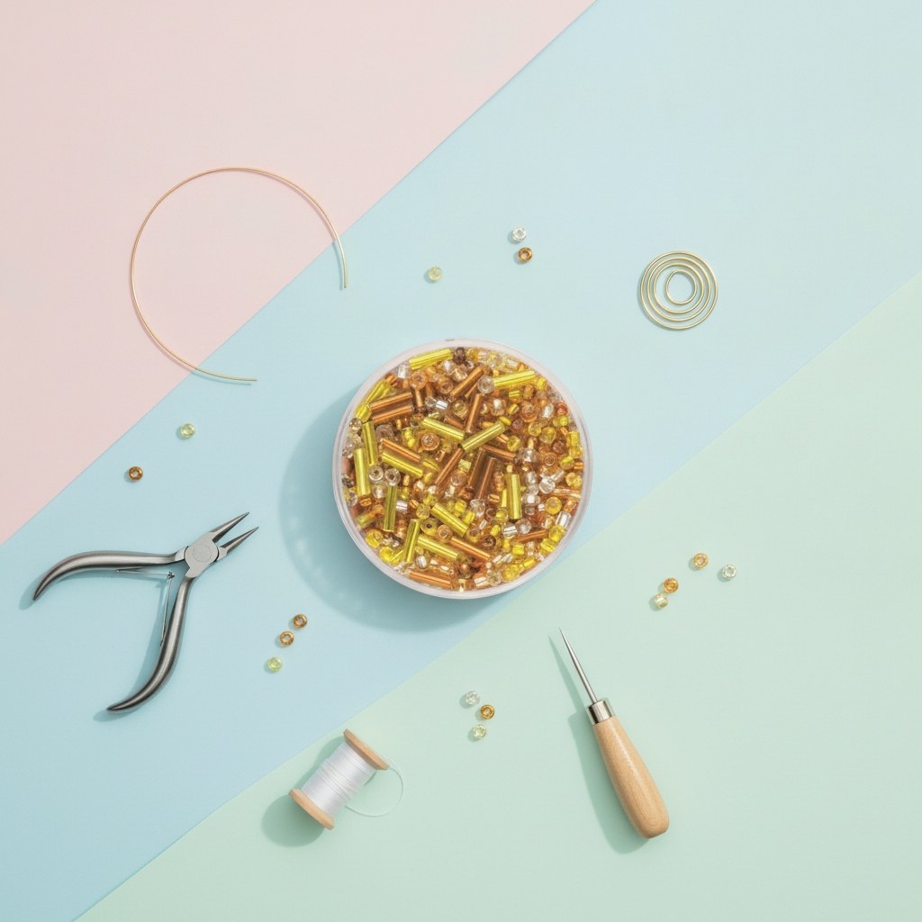 Rocailles Stifte mix - Kidis Art