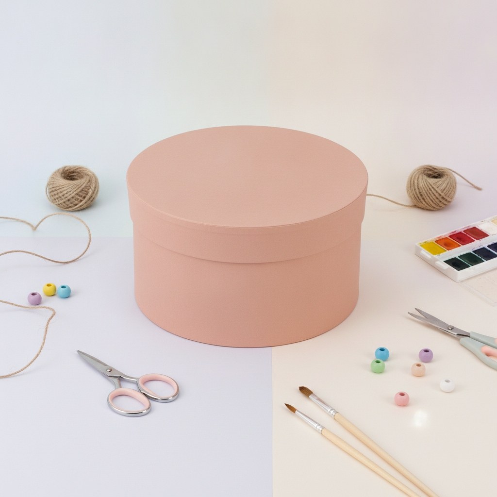 Rundbox Pappe D 80/H 45mm - Kidis Art