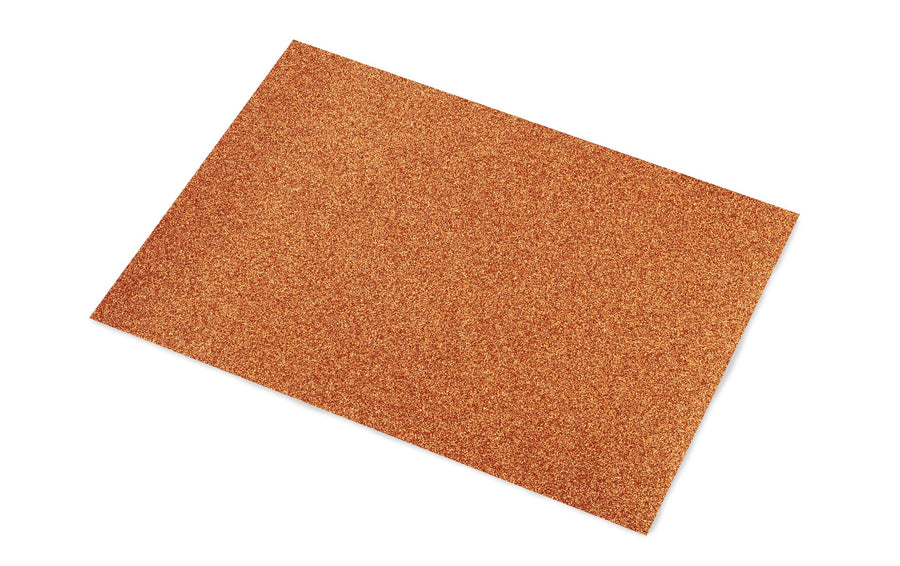 Sadipal Glitzerkarton 50 x 65 cm Kupfer - Kidis Art