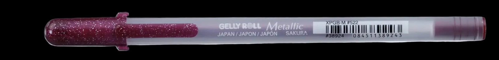 Sakura Gelly Roll Metallic Gelstift Burgunderrot - Kidis Art
