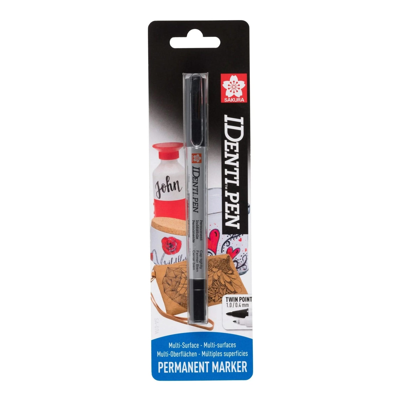 Sakura IDenti Pen Blisterpackung Schwarz 1 Stück - Kidis Art
