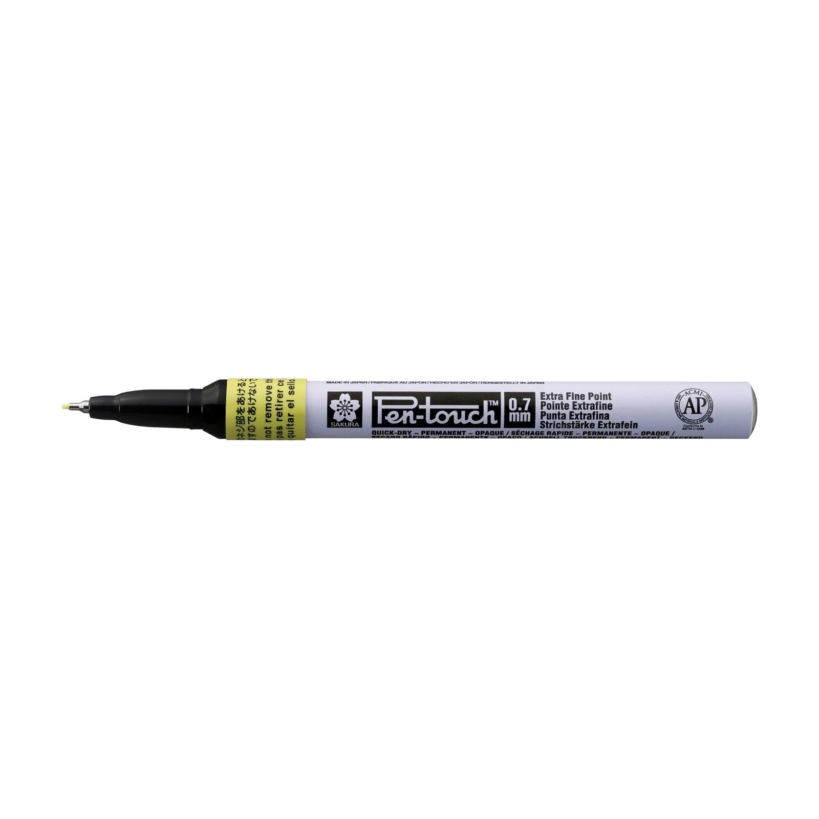 Sakura Pen-Touch Extra Fein Fluoreszierendes Gelb - Kidis Art