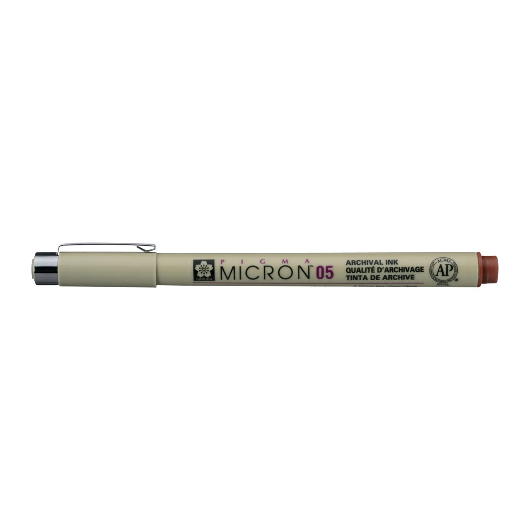 Sakura Pigma Micron 05 - 0.45 mm - Braun - Kidis Art