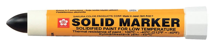 Sakura Solid Marker niedrige Temperatur Schwarz 12er Pack - Kidis Art