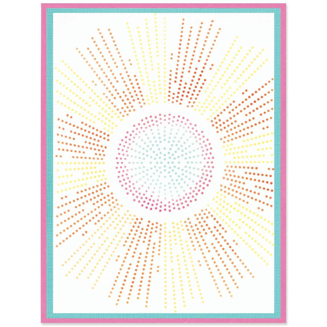 Schablone A6 1Stk. - Cosmopolitan, Glanzvoll 2 von Stacey Park - Kidis Art