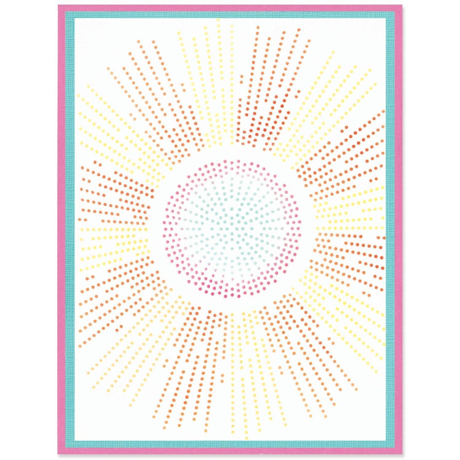 Schablone A6 1Stk. - Cosmopolitan, Glanzvoll 2 von Stacey Park - Kidis Art
