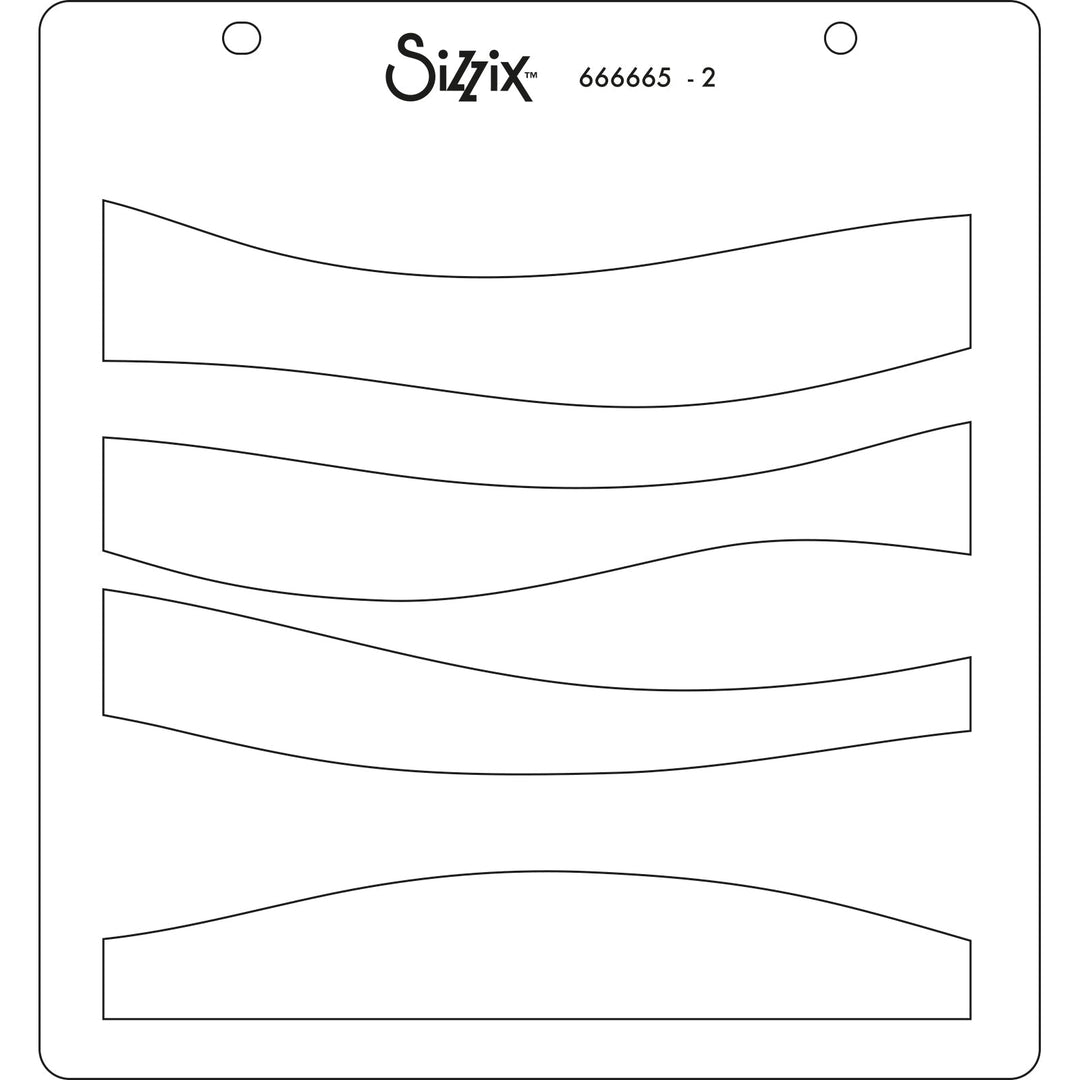Schablonen 4Stk. - Sea Scape - Kidis Art