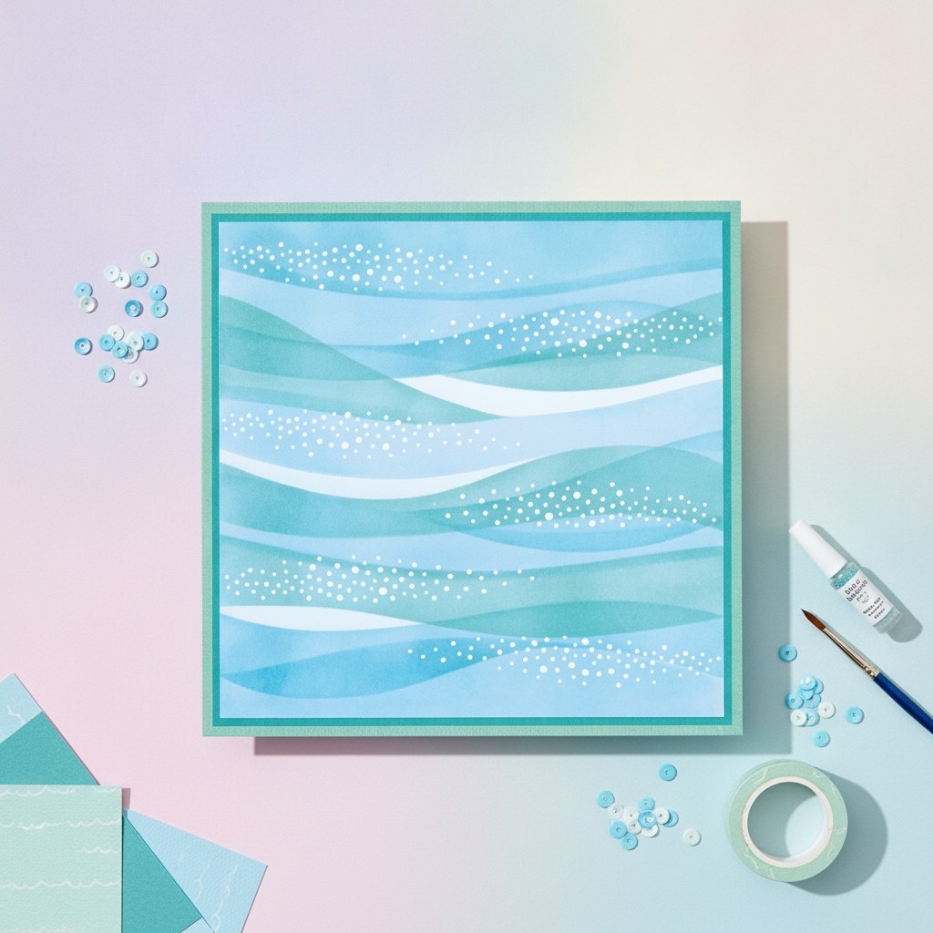 Schablonen 4Stk. - Sea Scape - Kidis Art