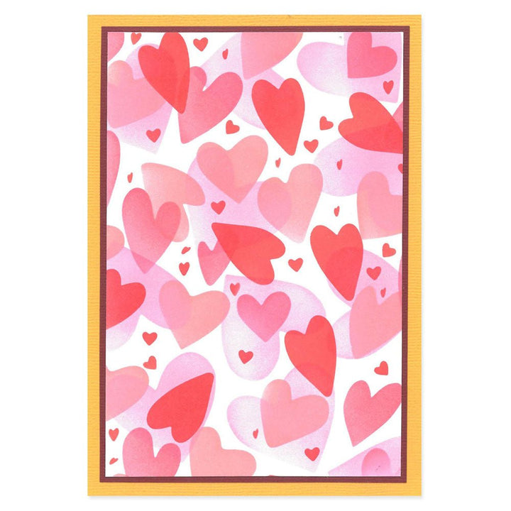 Schablonen A6 - "Herzen" by Kath Breen - Kidis Art