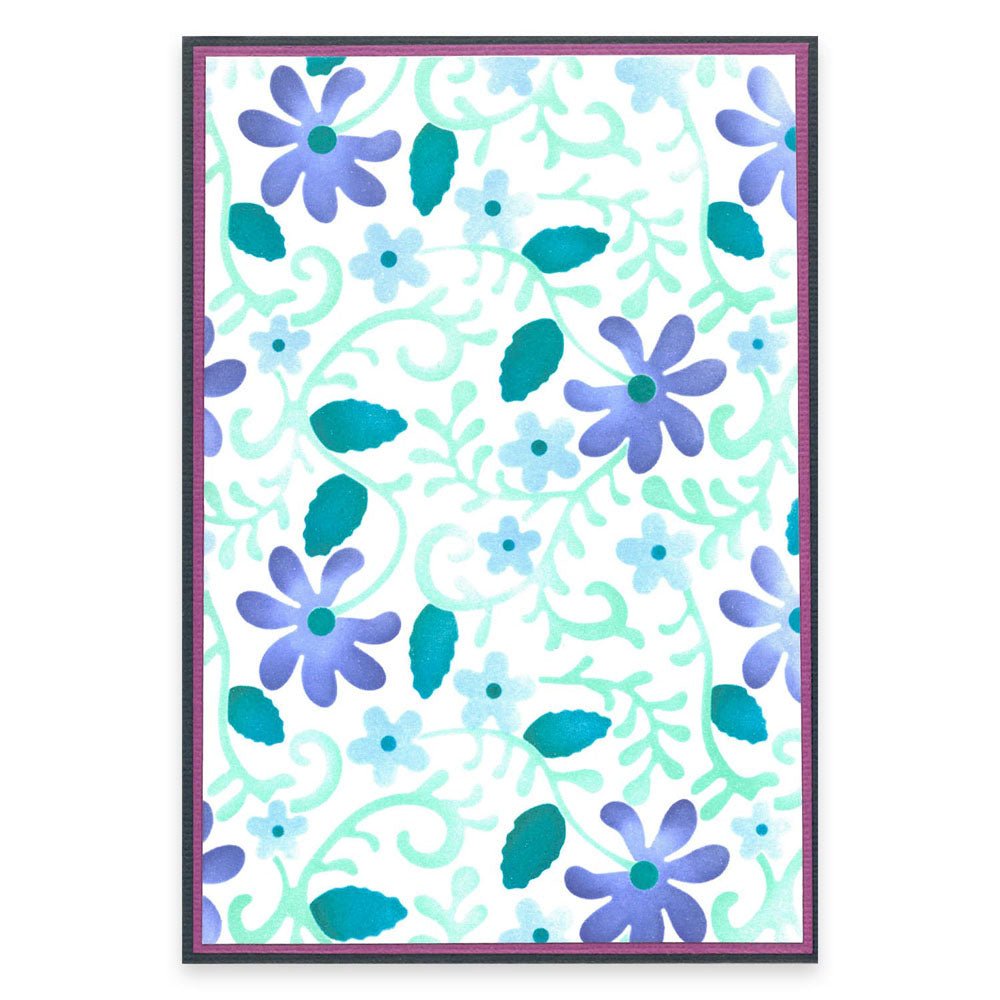 Schablonen A6 - "Lacey" by Kath Breen - Kidis Art