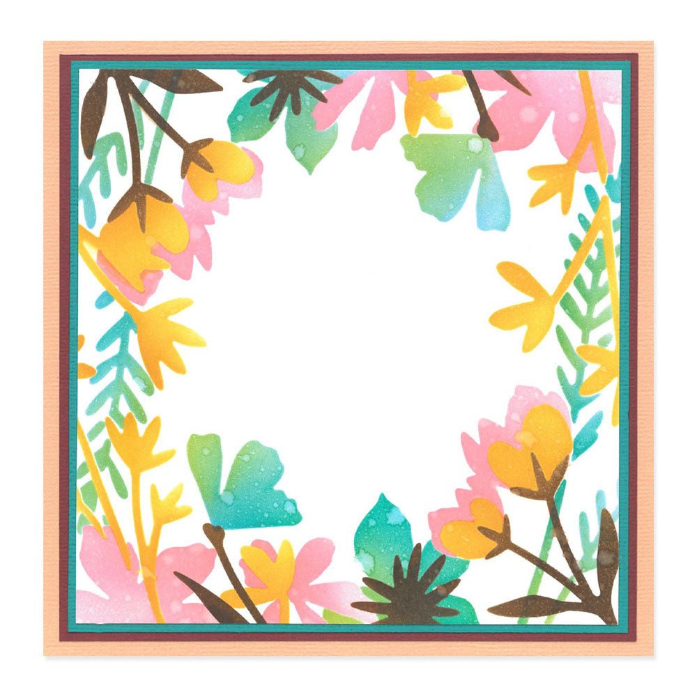 Schablonen - "Botanischer Rahmen" by Jennifer Ogborn - Kidis Art